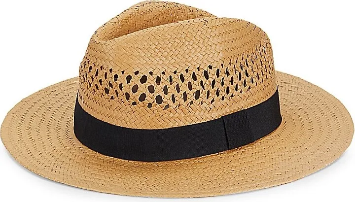 Woven Paper Fedora
