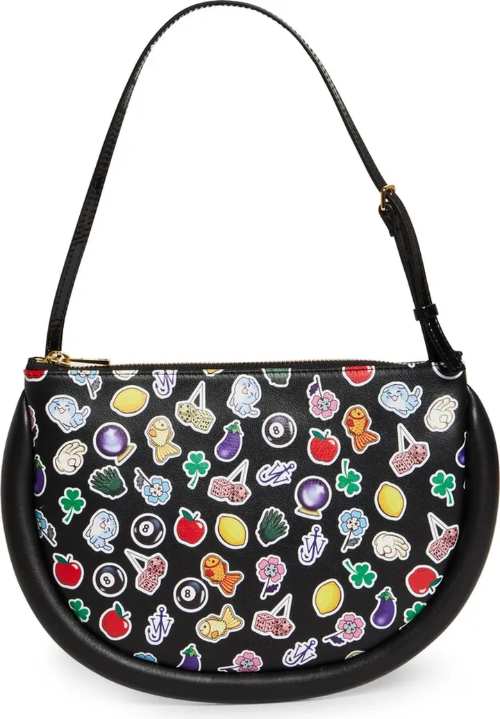Stickers Bumper Moon Shoulder Bag