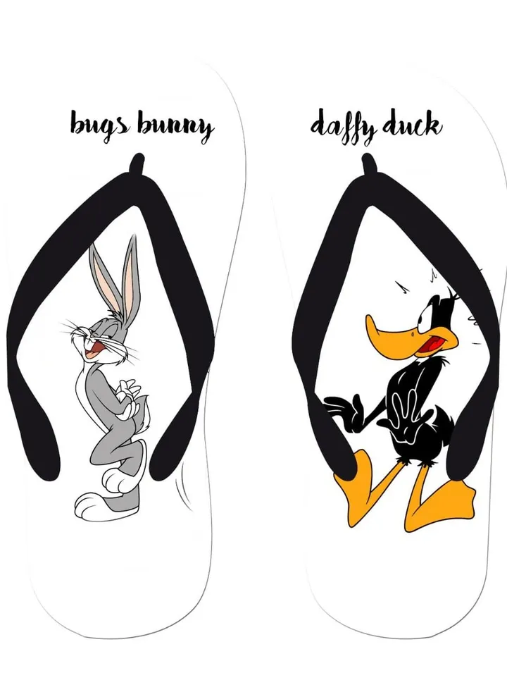 Sea Flip Flop Bugs Bunny And Daffy Duck