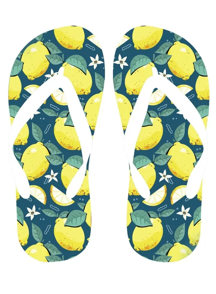 Sea Flip Flop Lemon