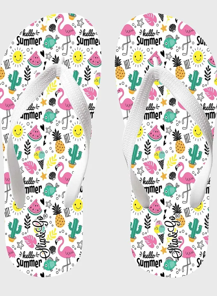 Medical Slippers For Men, Printed In Multi Colors