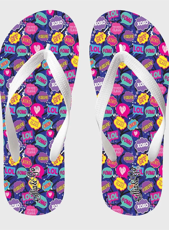 Medical Slippers For Men, Printed In Multi Colors
