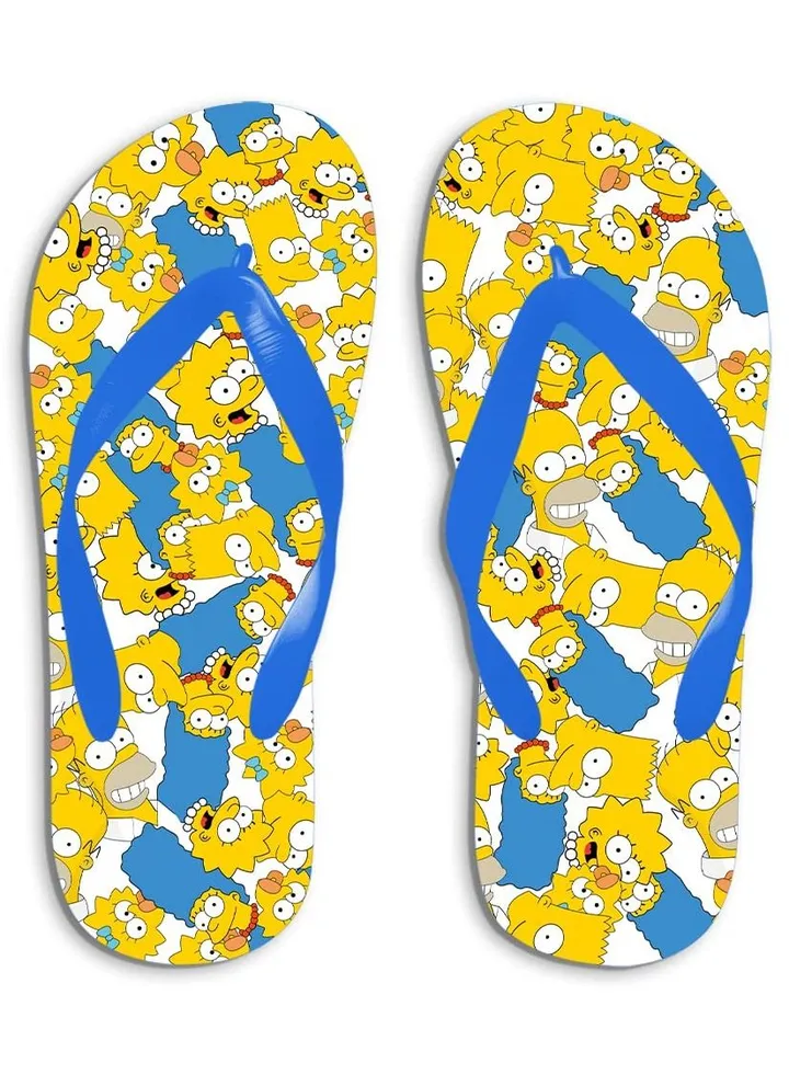 Sea Flip Flop Simpsons Family 2