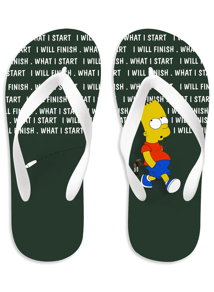 Sea Flip Flop Simpsons
