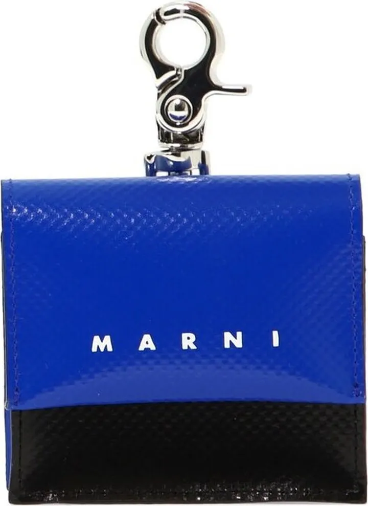 Marni Logo Printed AirPods Holder