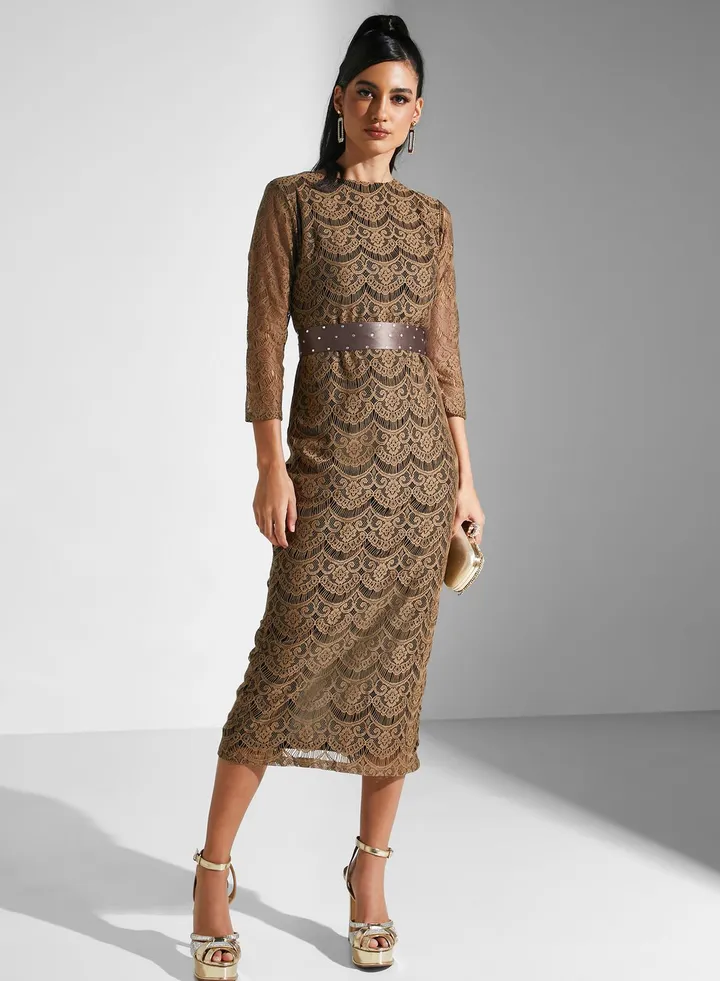 Lace Detail Dress