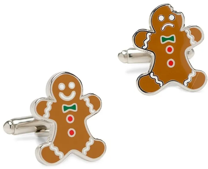 Gingerbread Cufflinks