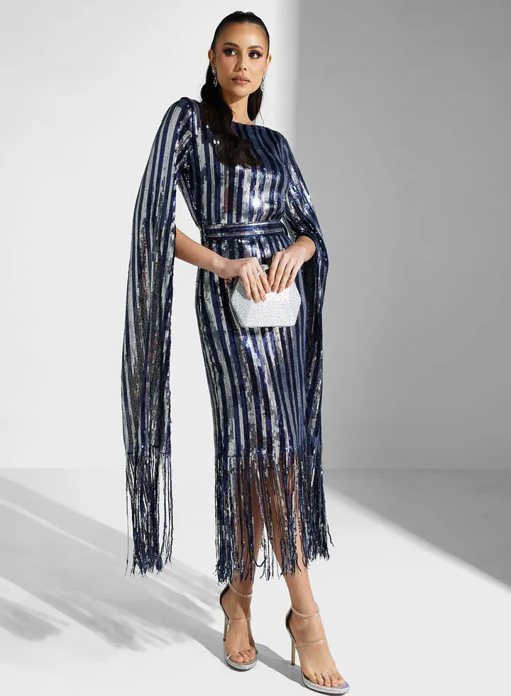 Sequin Detail Dress