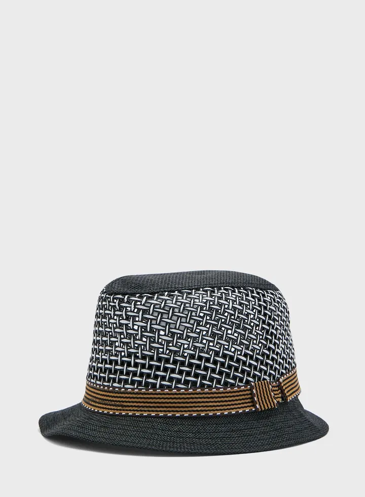 Fedora Straw Hat