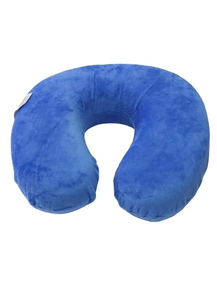 Soft Adjustable Neck Pillow, Head Support Travel Pillow, U Shape Travel Pillow for Travel Car Home Office Memory Foam Travel Neck Pillow 23X23X12CM
