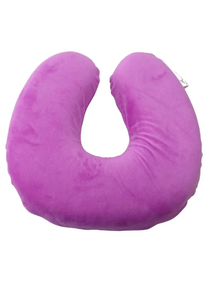 Soft Adjustable Neck Pillow, Head Support Travel Pillow, U Shape Travel Pillow for Travel Car Home Office Memory Foam Travel Neck Pillow 23X23X12CM