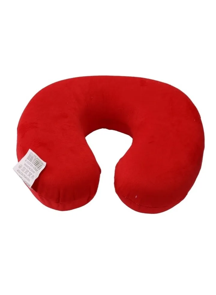 Soft Adjustable Neck Pillow, Head Support Travel Pillow, U Shape Travel Pillow for Travel Car Home Office Memory Foam Travel Neck Pillow 23X23X12CM