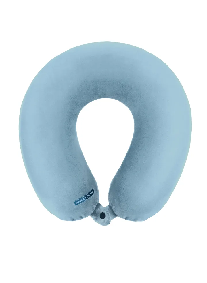 PARA JOHN Neck Pillow - Travel Neck Support Cushion - Ideal for Travelling TV Reading - Essential Travel Pillow for Adults