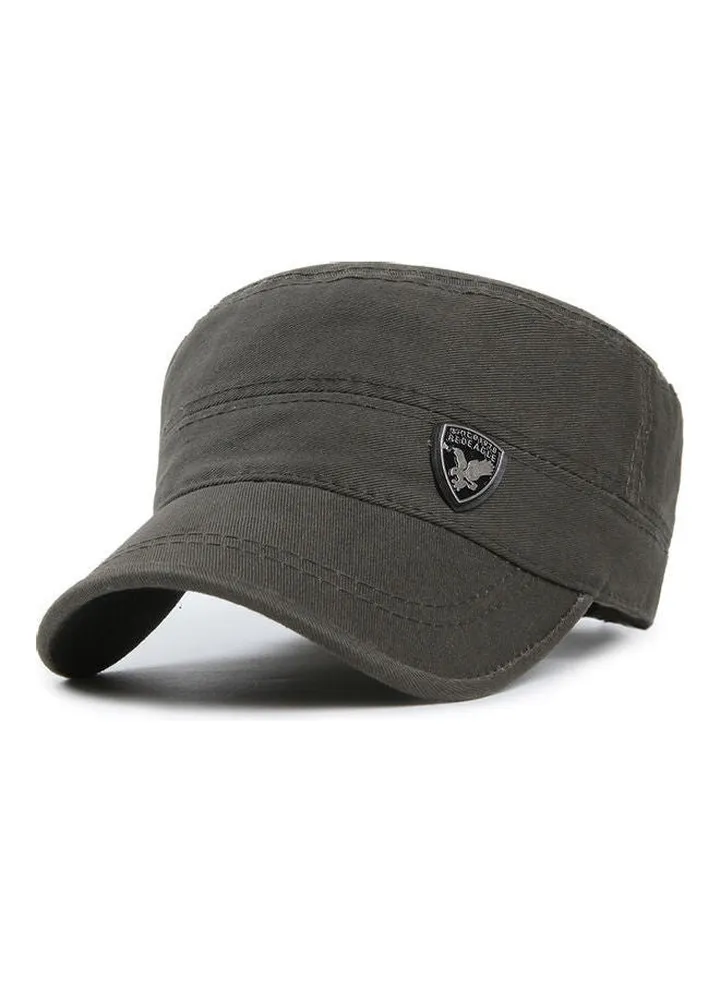 Flat-Top Cap Grey