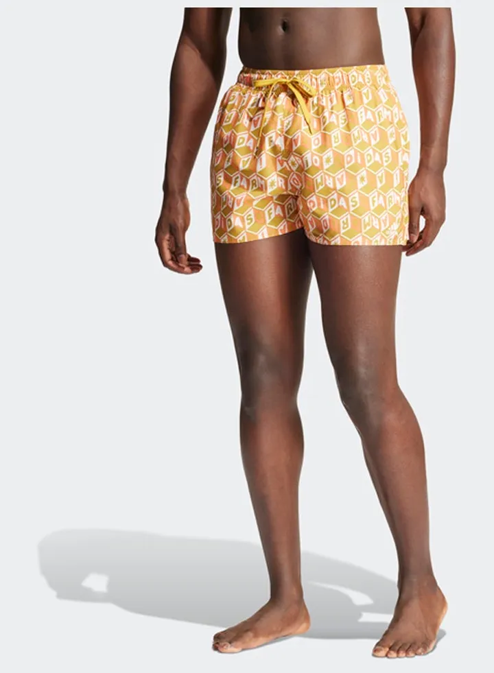 Farm Rio 3-Stripes Clx Swim Shorts