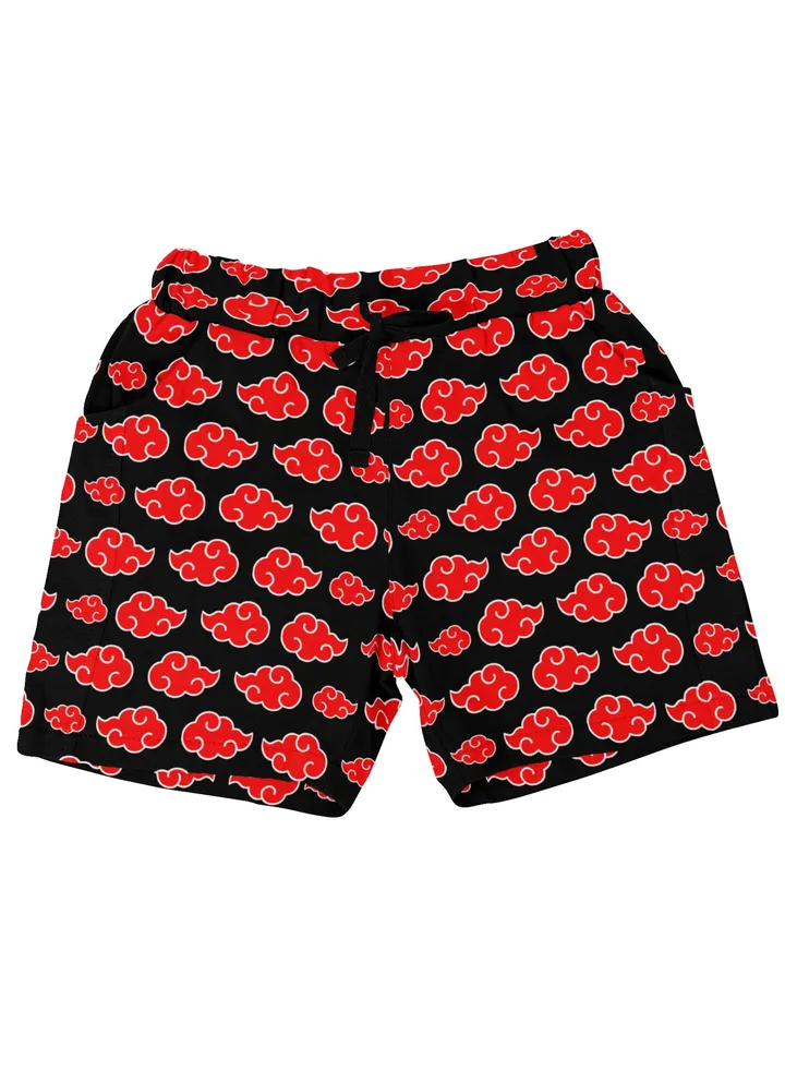 Naruto anime beach shorts