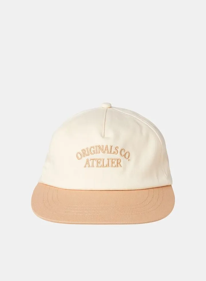 Embroidered Slogan 5 Panel Cap