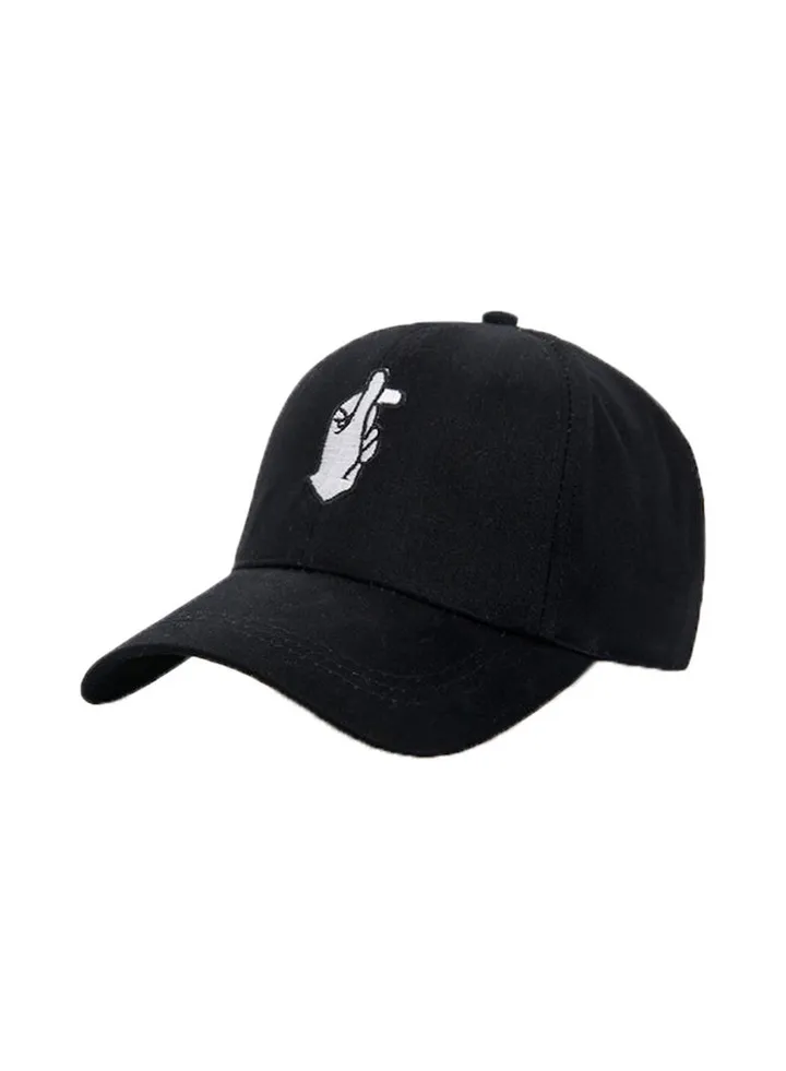Causal Outdoor Sun Block Baseball Cap Black