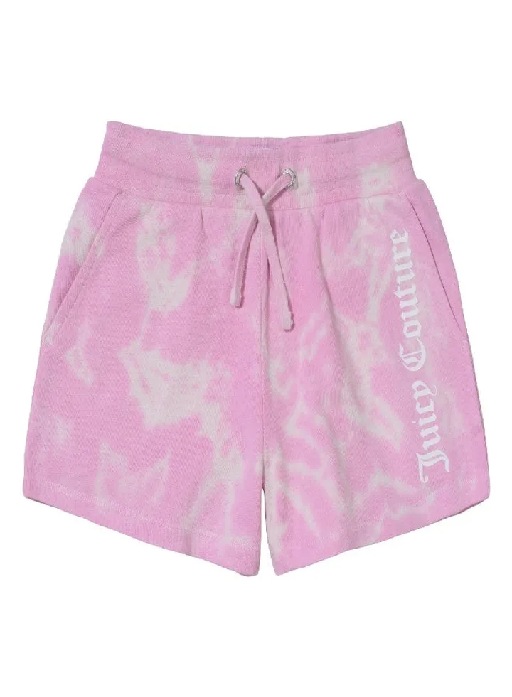 Juicy Couture Tie Dye Shorts Pink