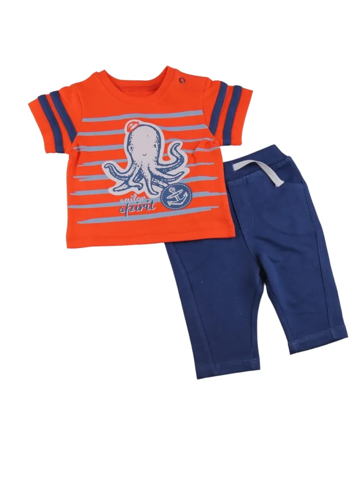 Octopus Pajama.red