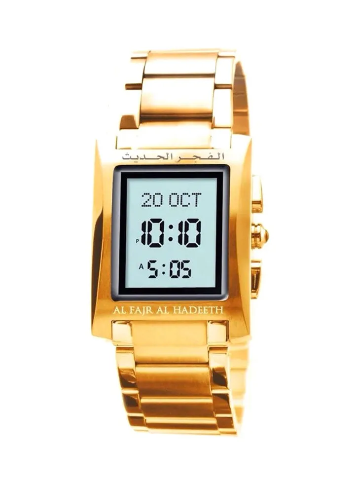 Men's Dawn Hour Stainless Steel Digital Watch AL-208G