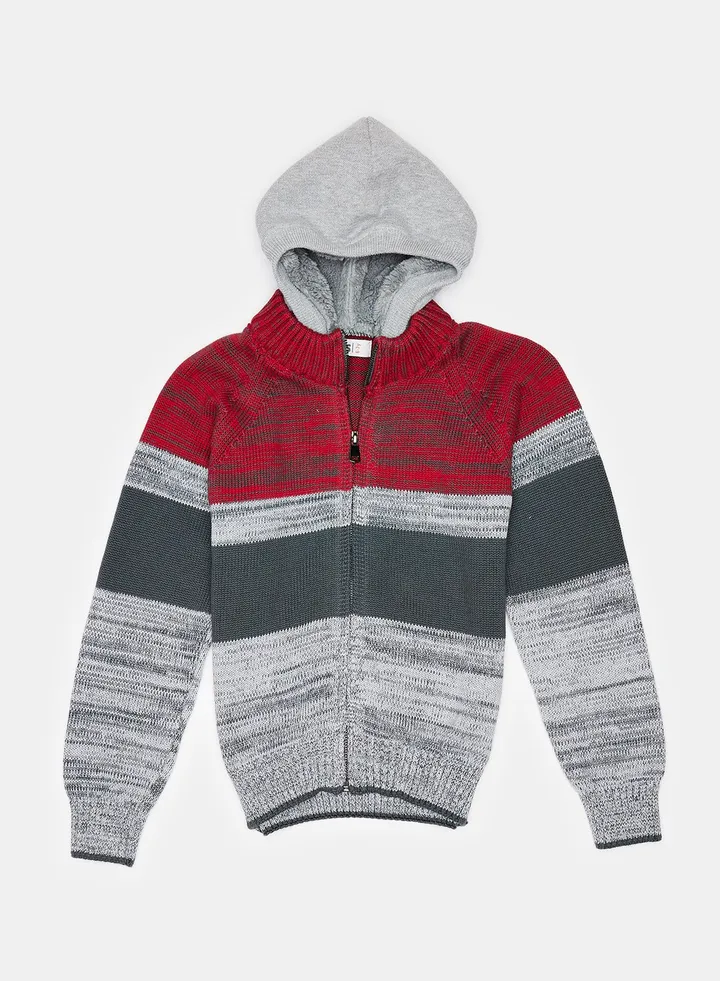 Boys Tricot Hoodie Jacket