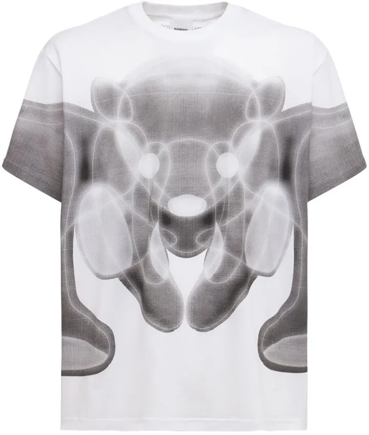 Printed cotton jersey t-shirt
