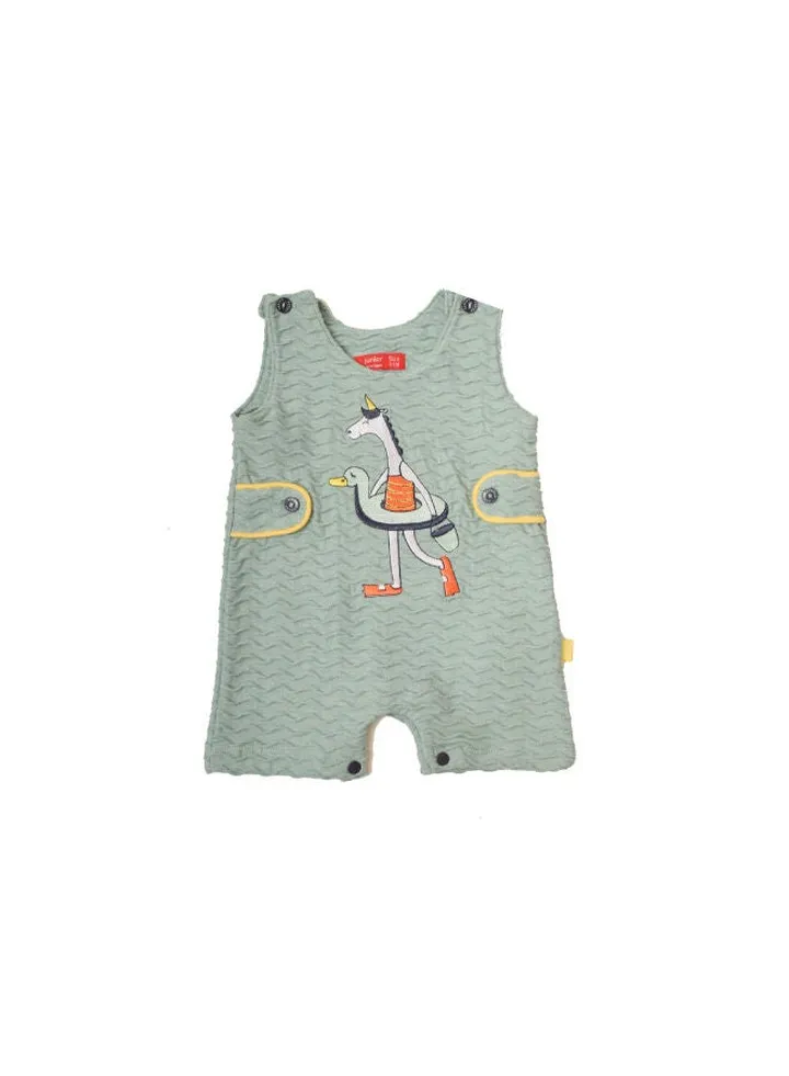 High Quality Cotton Blend and comfy Printed Sleeveless Baby Romper
