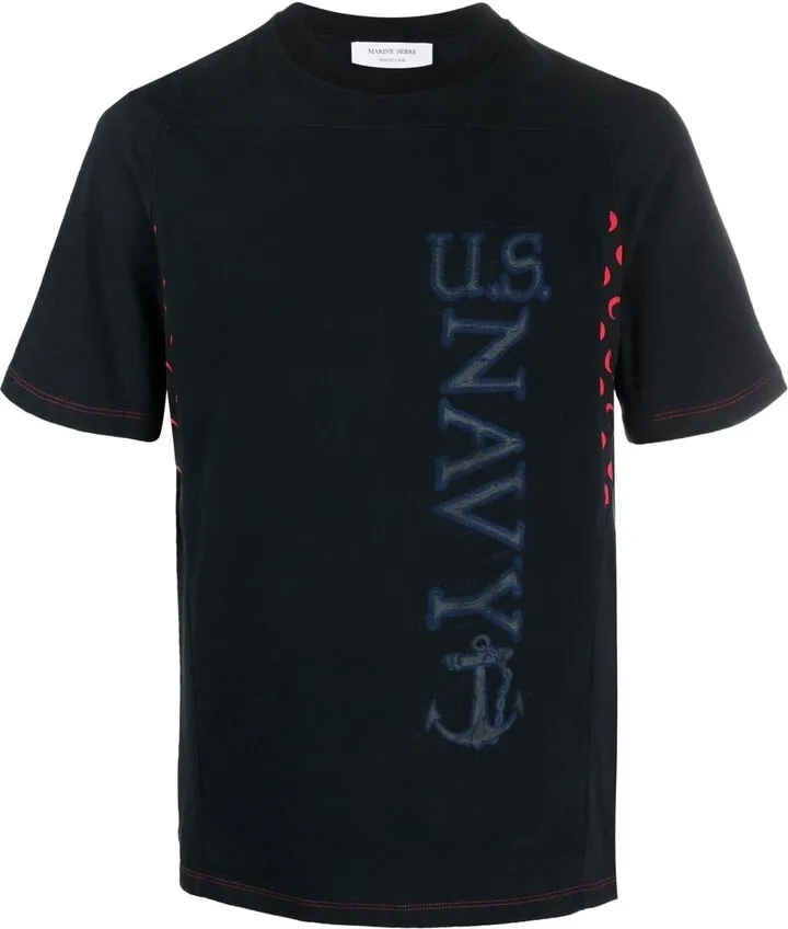 logo-panel T-shirt