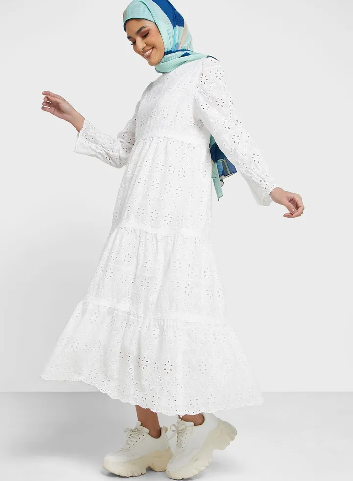 Ruched Detail Dress