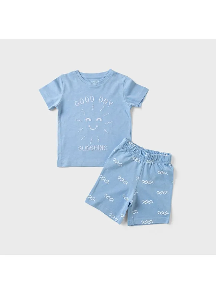 Pajama Boy Baby Blue