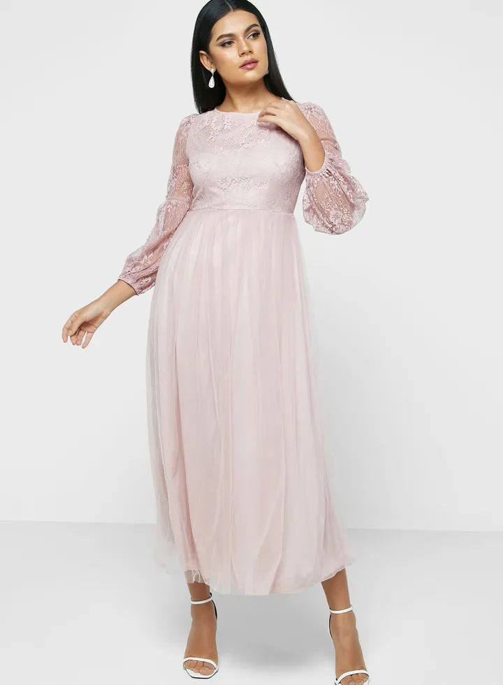Lace Detail Dress