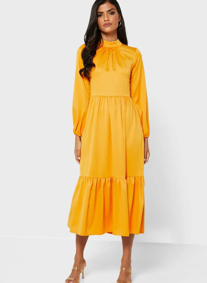 Tiered Hem Dress