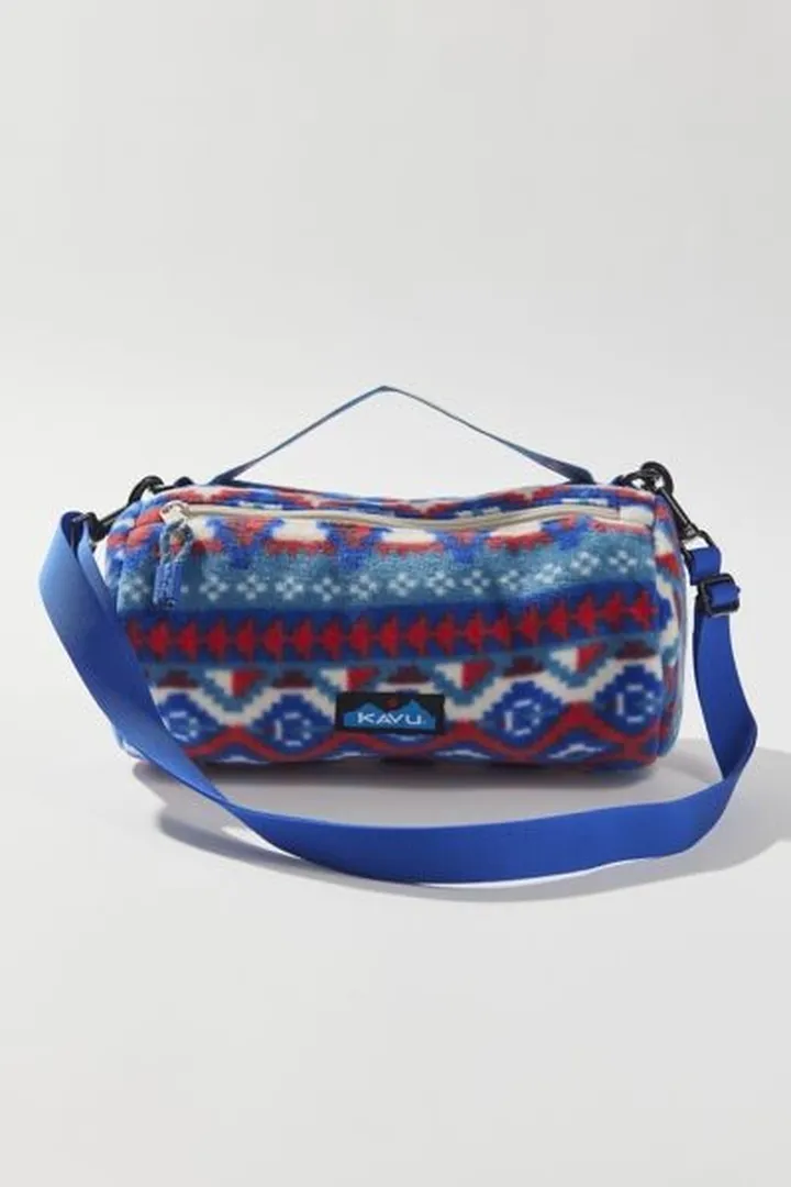 KAVU Fleece Bettles Bay Barrel Bag