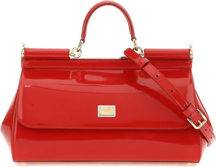 Dolce & Gabbana Logo Plaque Medium Sicily bag