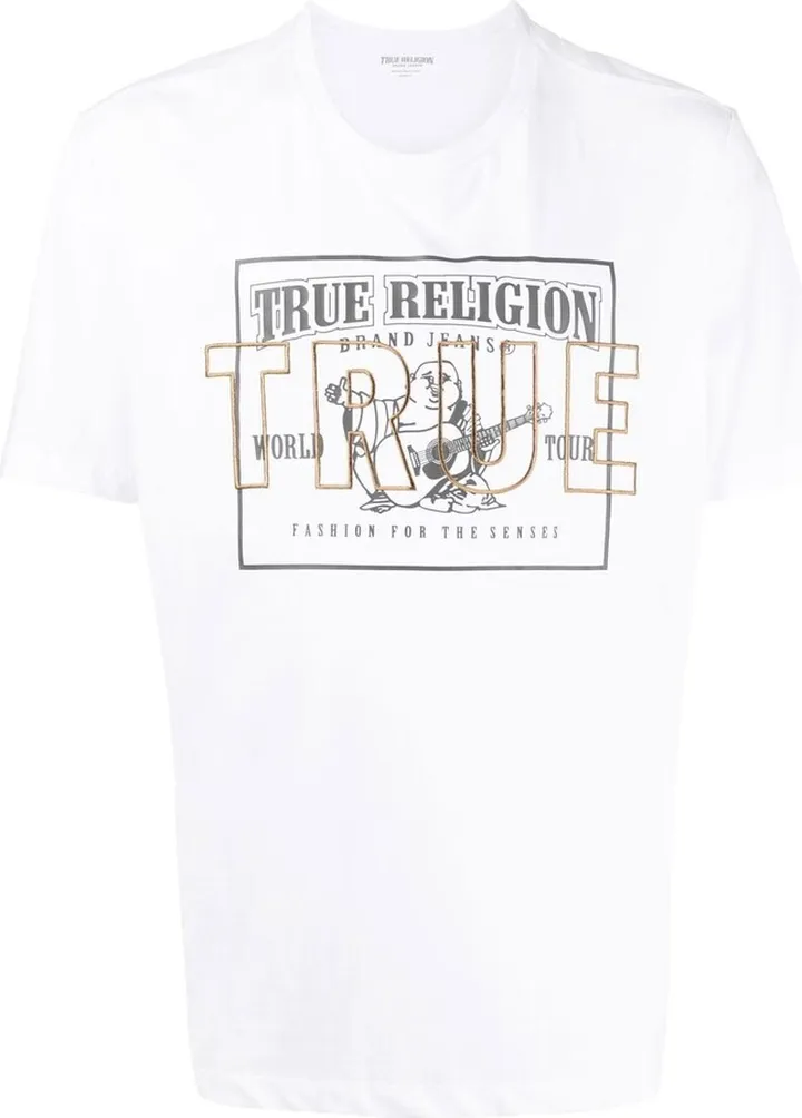 logo-print cotton T-shirt