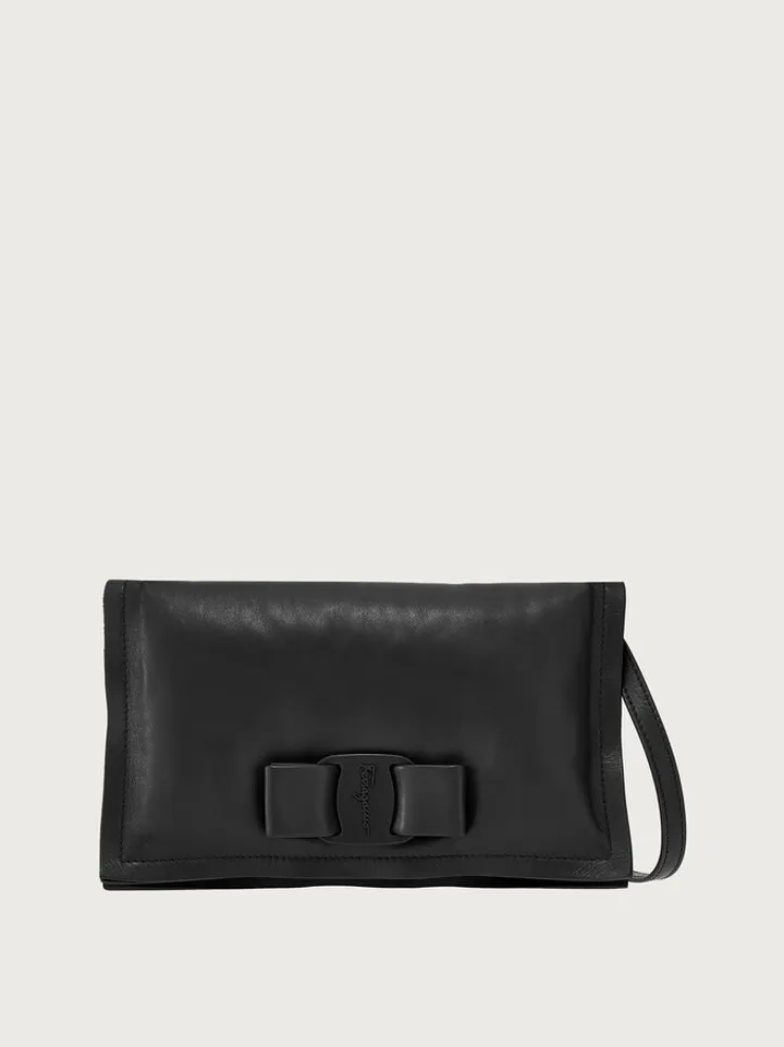 Ferragamo Women Viva Bow mini bag Black