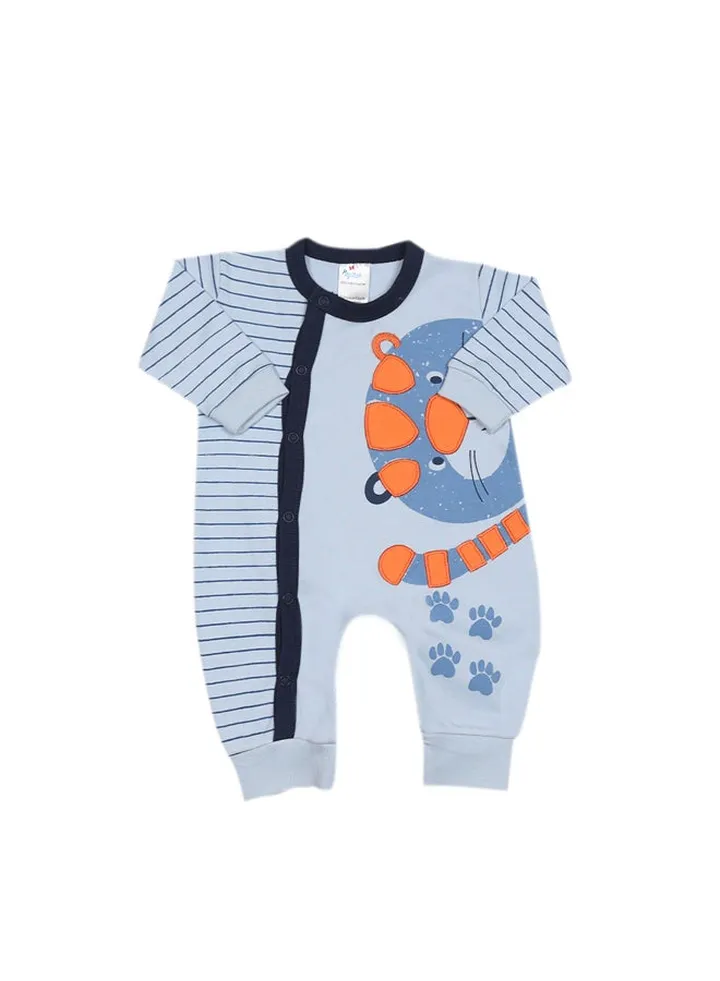 Baby Boys Interlock Jumpsuit