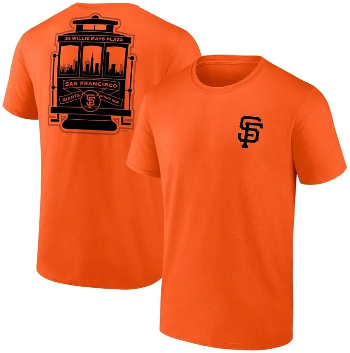 Men's Fanatics Branded Orange San Francisco Giants Hometown Collection T-shirt