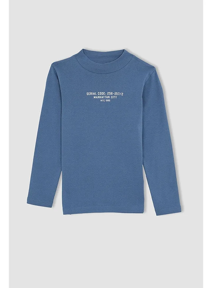 Boy Blue Long Sleeve T-Shirt