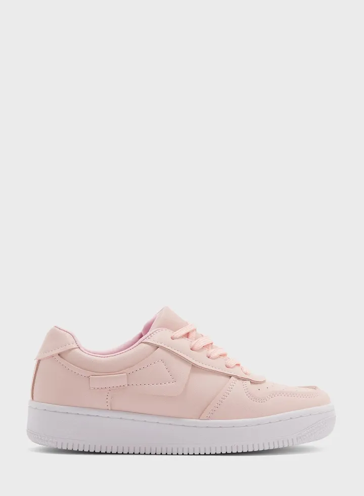 Tonal Stacked Sole Sneaker
