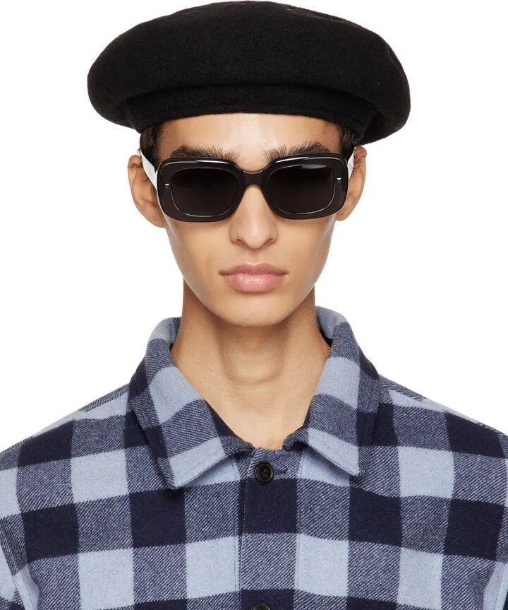 Kenzo Black Kenzo Paris Souvenir Beret