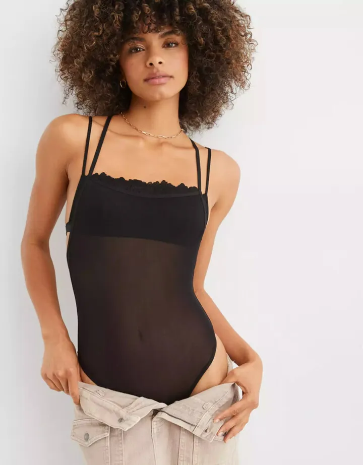 SMOOTHEZ Mesh Bodysuit