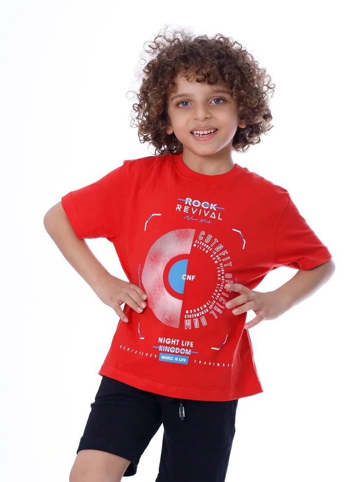 Boys Half Sleeves T-Shirt