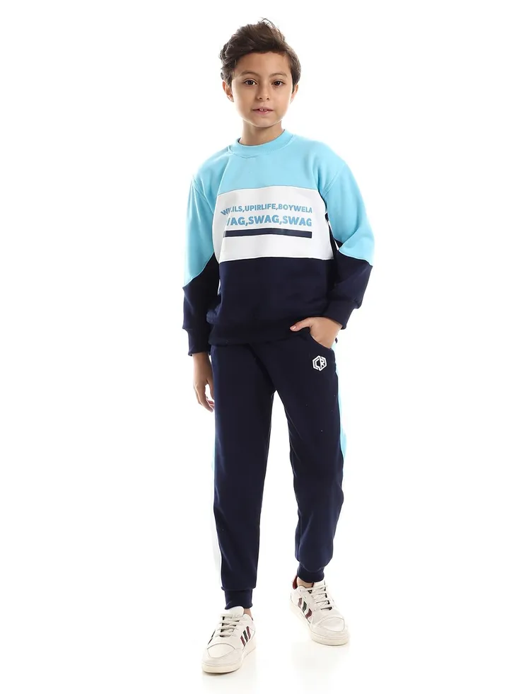 Boys Training Suit Printed