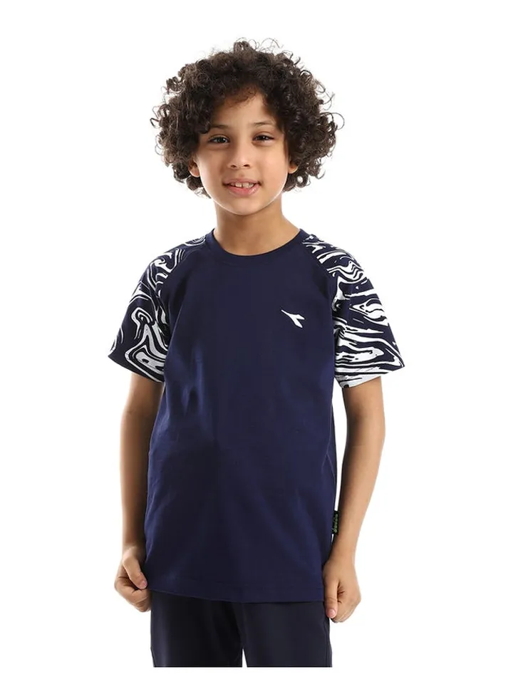 Boys Printed Cotton T-Shirt