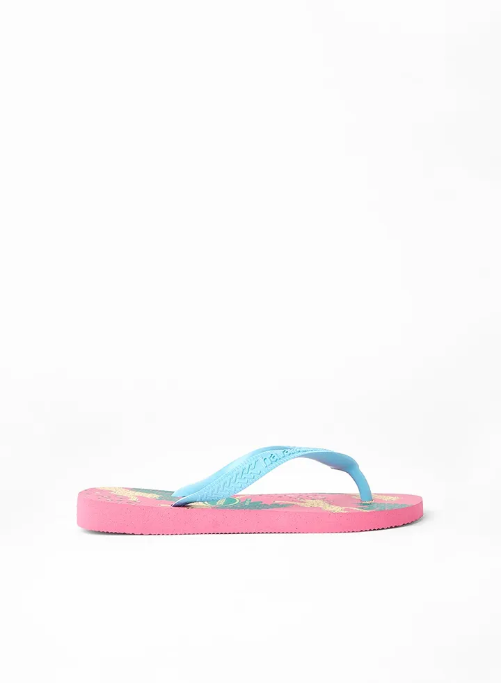 Kids Top Fashion Sky Flip Flops Pink