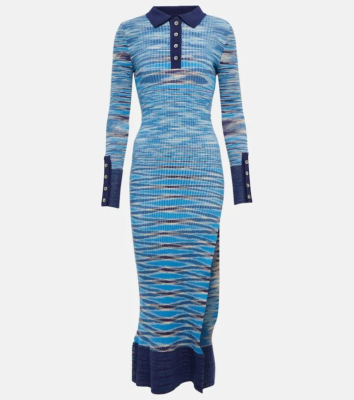 La Robe Zucca striped midi dress