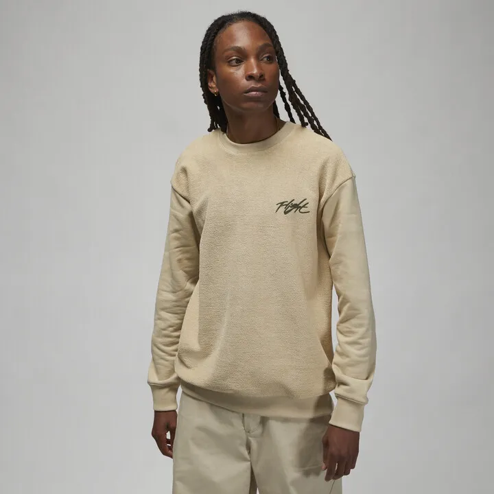 Men's Jordan Flight Heritage Crew in Brown