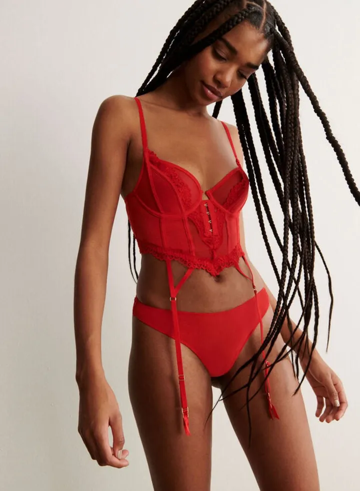 Strappy Lace Detail Nightdress